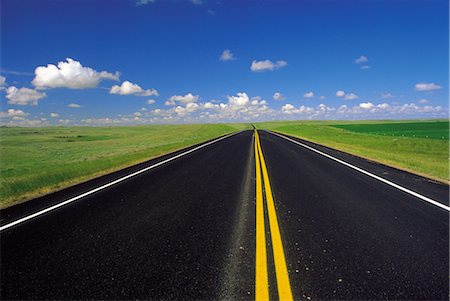 Open Road Photographie de stock - Rights-Managed, Code: 859-03193849