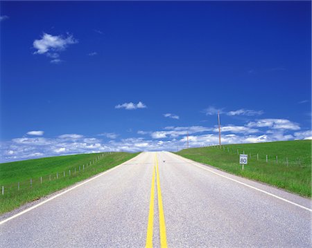 Open Road Stock Photo - Rights-Managed, Code: 859-03193863