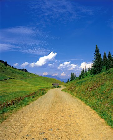 Sentier de pays Photographie de stock - Rights-Managed, Code: 859-03193894