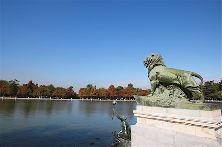 parque del retiro - Madrid,Spain Foto de stock - Con derechos protegidos, Código: 859-03598470