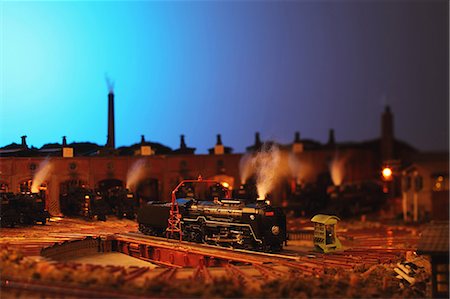 Model Trains Stock Photo - Rights-Managed, Code: 859-03598916