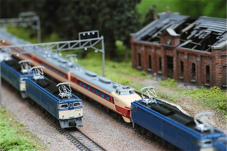 Model Trains Stock Photo - Rights-Managed, Code: 859-03598910
