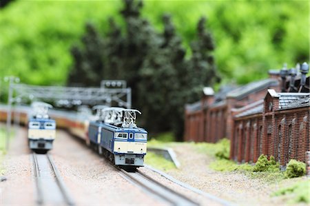 Model Trains Stock Photo - Rights-Managed, Code: 859-03598912