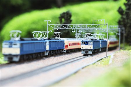 Model Trains Stock Photo - Rights-Managed, Code: 859-03598913
