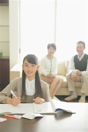 A Girl Studying Stock Photo - Rights-Managed, Code: 859-03599439