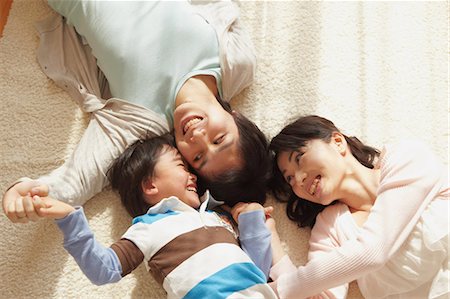 Relaxing Family Stock Photo - Rights-Managed, Code: 859-03599656