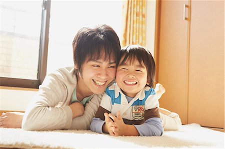 father and baby in window - Father And Son Stock Photo - Rights-Managed, Code: 859-03599657