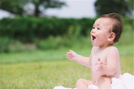 simsearch:859-03600176,k - Baby Smiling Stock Photo - Rights-Managed, Code: 859-03600133