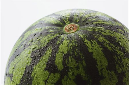 Watermelon with Water Droplets Foto de stock - Con derechos protegidos, Código: 859-03600259