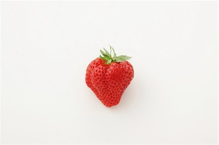 red fruit and white background - Strawberry Stock Photo - Rights-Managed, Code: 859-03601032