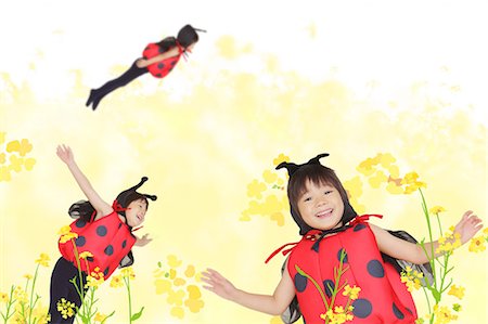 Boys Wearing Ladybird Costume Stock Photo - Rights-Managed, Code: 859-03601336