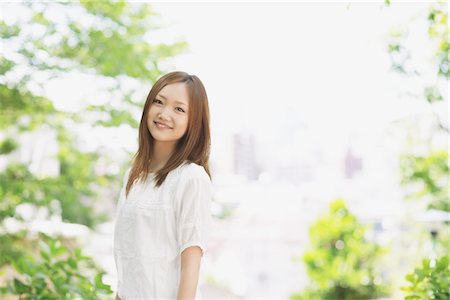 simsearch:859-03730657,k - Young Japanese Woman Foto de stock - Con derechos protegidos, Código: 859-03730634