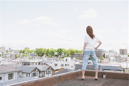 Japanese Woman Looking Away Stock Photo - Rights-Managed, Code: 859-03730654