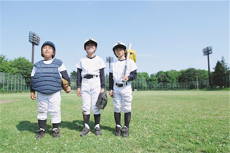 standing catcher - Baseball Friends Stock Photo - Rights-Managed, Code: 859-03755450