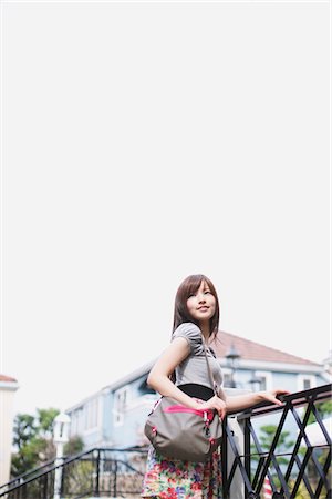 pic japanese young girls 18 - Stylish Teenage Girl Standing Stock Photo - Rights-Managed, Code: 859-03780083