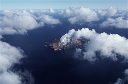 White Island, Nouvelle-Zélande Photographie de stock - Rights-Managed, Code: 859-03806426