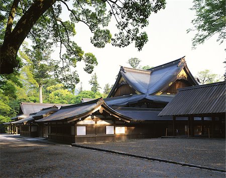 Ise Grand Shrine, Mie, Japan Fotografie stock - Rights-Managed, Codice: 859-03806708