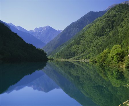 sichuan landscape - Jiuzhaigou Vally, China Stock Photo - Rights-Managed, Code: 859-03807056