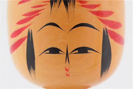 simsearch:670-06450168,k - Japanese dolls Kokeshi Foto de stock - Con derechos protegidos, Código: 859-03807128