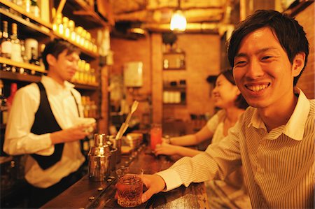 Couple at Bar Stock Photo - Rights-Managed, Code: 859-03807210