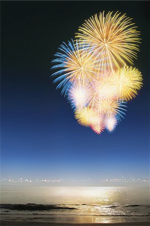 Fireworks Display Stock Photo - Rights-Managed, Code: 859-03811150