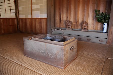 Traditional Japanese Brazier (Stove) Stock Photo - Rights-Managed, Code: 859-03811244