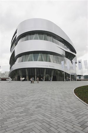 stuttgart - Mercedes-Benz Museum, Allemagne Photographie de stock - Rights-Managed, Code: 859-03839077
