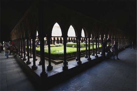 Mont Saint-Michel,France Fotografie stock - Rights-Managed, Codice: 859-03839113