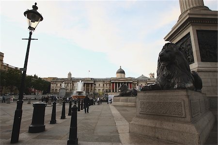 Trafalgar Square, Londres Photographie de stock - Rights-Managed, Code: 859-03839172
