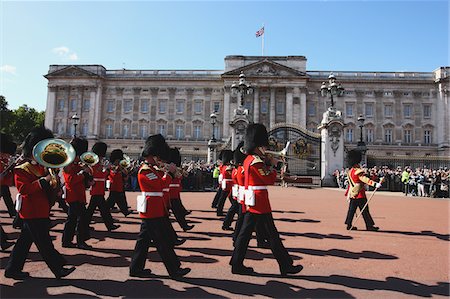 Buckingham Palace, Londres Photographie de stock - Rights-Managed, Code: 859-03839197