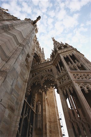 Cathédrale de Milan, Italie Photographie de stock - Rights-Managed, Code: 859-03839243
