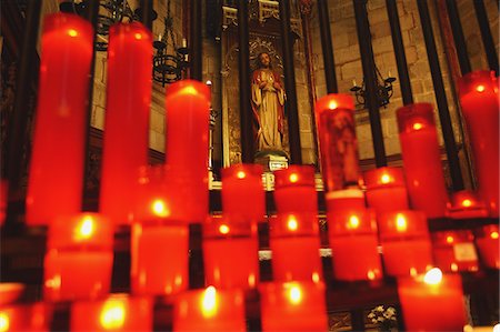 espiritualidad - Cathedral,Barcelona Foto de stock - Con derechos protegidos, Código: 859-03839279