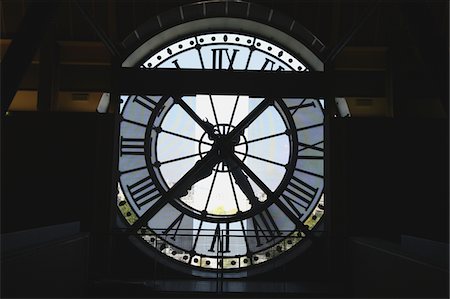 european clock - Musée d'Orsay, France Photographie de stock - Rights-Managed, Code: 859-03839299