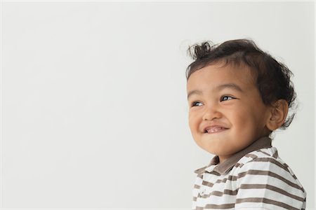 profile person white background - Happy Cheerful Toddler Boy Stock Photo - Rights-Managed, Code: 859-03839821