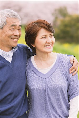 Portrait Of Middle-Aged Japanese Couple Stock Photo - Rights-Managed, Code: 859-03840332