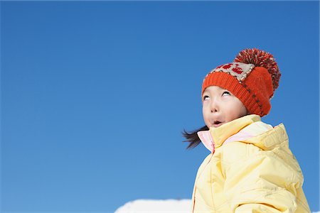 side profile of a kid face - Girl Making Funny Face Stock Photo - Rights-Managed, Code: 859-03840585