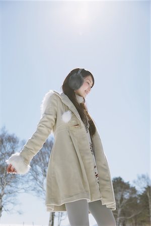 Teenage Girl Enjoying Outdoor Stock Photo - Rights-Managed, Code: 859-03860647