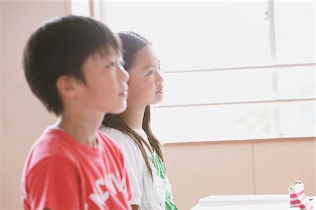 School Friends Sitting Together In Classroom Stock Photo - Rights-Managed, Code: 859-03860765