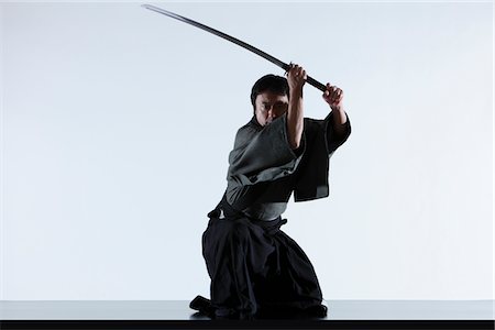 Japanese Samurai Stock Photo - Rights-Managed, Code: 859-03884597