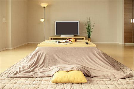 simsearch:859-03884684,k - Japanische Kotatsu Stockbilder - Lizenzpflichtiges, Bildnummer: 859-03884671