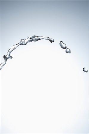 stop-action - Water Dropping Fotografie stock - Rights-Managed, Codice: 859-03982236