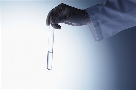 Scientist Holding Test Tube Stock Photo - Rights-Managed, Code: 859-03982256