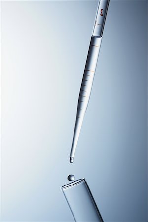 dropper - Dropping Liquid Into Test Tube Stock Photo - Rights-Managed, Code: 859-03982264