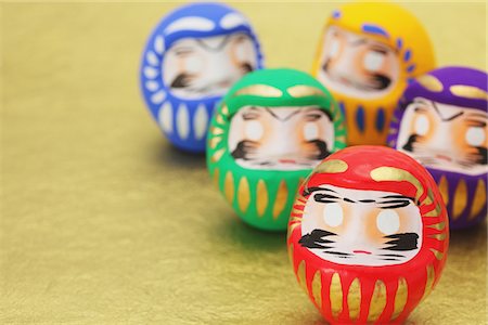 simsearch:859-03982433,k - Poupées japonaises traditionnelles de Daruma Photographie de stock - Rights-Managed, Code: 859-03982426