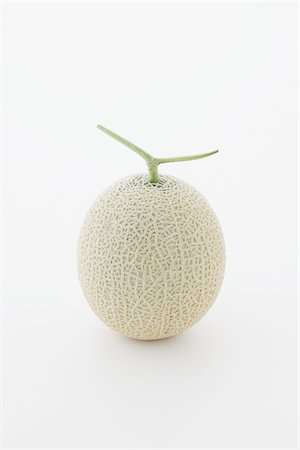 Melon de Earl sur fond blanc Photographie de stock - Rights-Managed, Code: 859-03982990