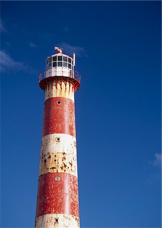 Lighthouse at the southern tip of Barbados. Stock Photo - Rights-Managed, Code: 851-02958798