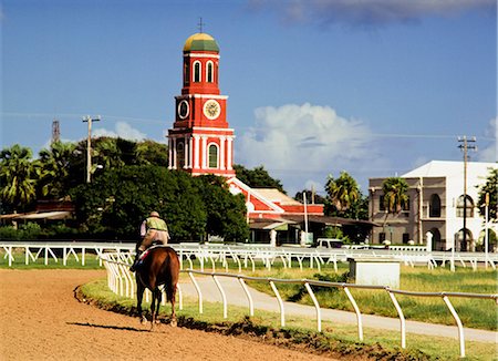 Tôt le matin dans la savane de la garnison, Bridgetown, Barbade Photographie de stock - Rights-Managed, Code: 851-02958791