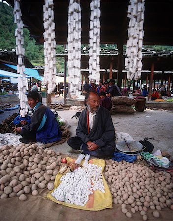 simsearch:851-02964463,k - Scène de marché, Thimphu, Bhoutan Photographie de stock - Rights-Managed, Code: 851-02958842
