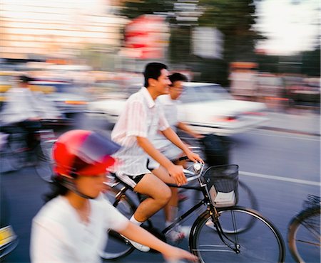 Cyclists,Beijing,China Stock Photo - Rights-Managed, Code: 851-02959073