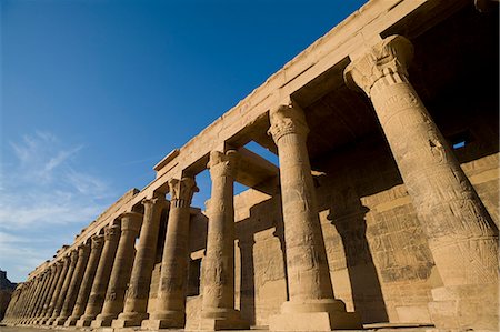 West Colonnade,Temple of Isis,Philae Island,Aswan,Egypt Stock Photo - Rights-Managed, Code: 851-02959553